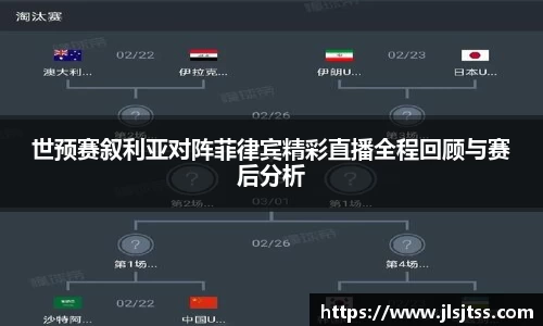 世预赛叙利亚对阵菲律宾精彩直播全程回顾与赛后分析